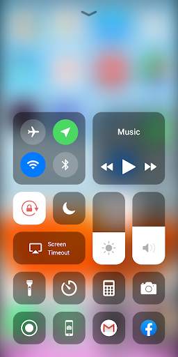 Control Center iOS 15 3 تصوير الشاشة