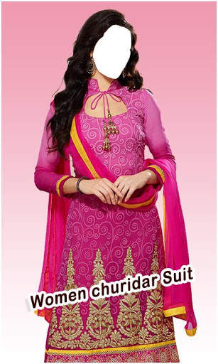 Women Churidar Suit HD screenshot 4