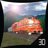 Traveling Train 3d Lwp Lite icon