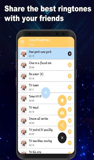 Free movie ringtones screenshot 4