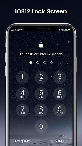 Lock Screen For ipnone11 & ios13 2 تصوير الشاشة