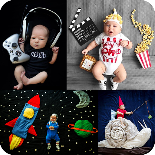 Baby Photo shoot Ideas at Home icon