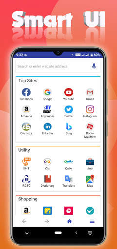 FoxPie Browser - Fast and lite FoxPie Browser screenshot 3