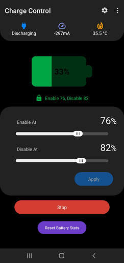 Charge Control [ROOT] скриншот 1