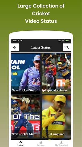 Cricket Video Status - Cricket Highlights Videos screenshot 2
