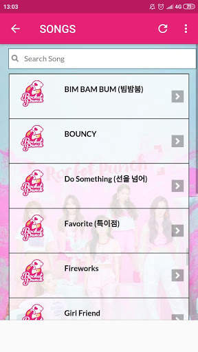 Rocket Punch Lyrics (Offline) screenshot 4