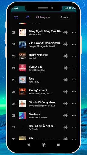 SoundCard : Elegant Music Player screenshot 5