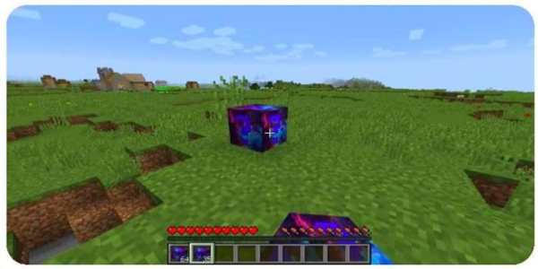 Lucky Block Galaxy Mod Minecraft screenshot 1