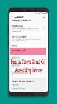 Camera sound off screenshot 2