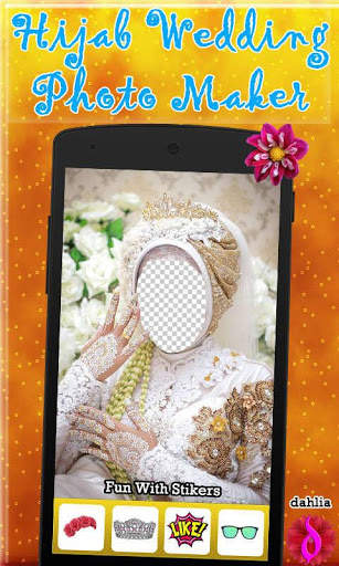 Hijab Wedding Photo Maker screenshot 4