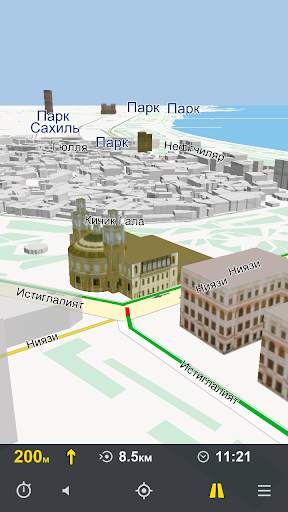AzNav Offline GPS навигация скриншот 6