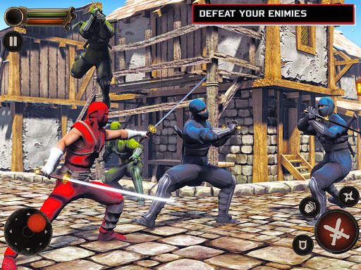 Ninja Assassin SuperHero - Gangster Fighting Games 7 تصوير الشاشة