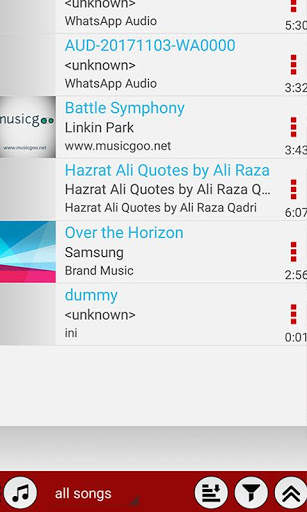 Mp3 player screenshot 5