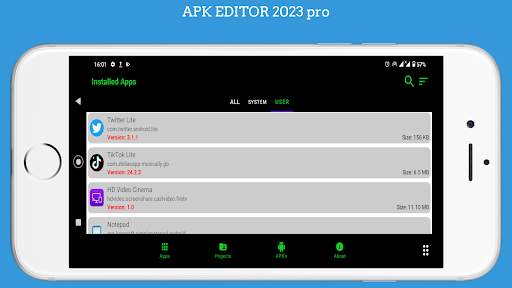 APK Parse with editor screenshot 1