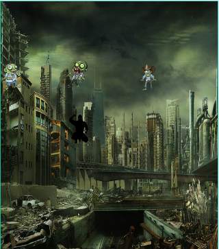 Ninja Niro vs. Zombie screenshot 1