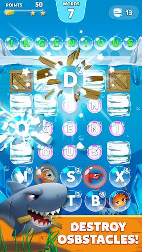 Bubble Words: Kelime oyunu - Beyin eğitimi screenshot 2
