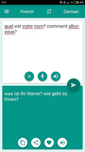 French-German Translator screenshot 2