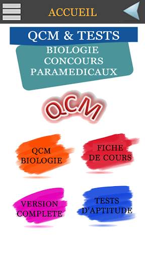 QCM Biologie Pour Concours screenshot 2