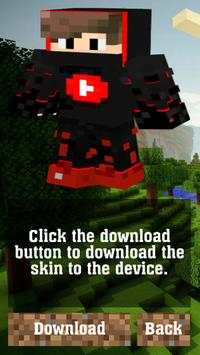 Skins Youtubers for Minecraft screenshot 2