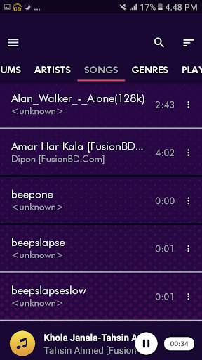 Urban Player - Music Player screenshot 2