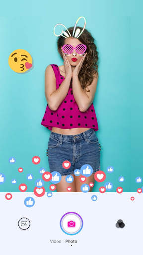 Face Live Camera - Photo Effects, Filters screenshot 1