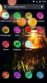 Neon APUS stylish theme screenshot 2