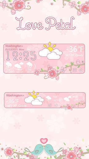 (FREE) Love Petal 2 In 1 Theme screenshot 6