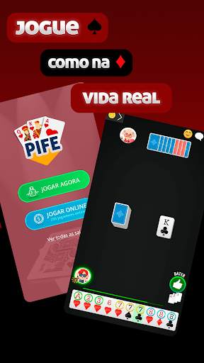 Pife Online - Jogo de Cartas 1 تصوير الشاشة