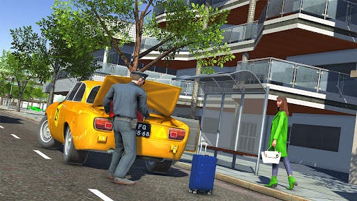 Taxi Driving Game 3D Simulator screenshot 4