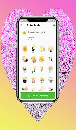 Romantic Love stickers for WhatsApp screenshot 1