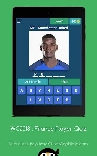 World Cup 2018 : France Player Quiz screenshot 3