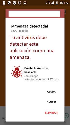 Test your antivirus screenshot 3