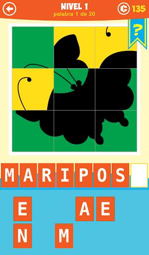 1 Imagen 1 Palabra: Sombras screenshot 1