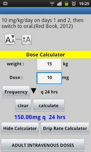Pediatric IV Dosage screenshot 5