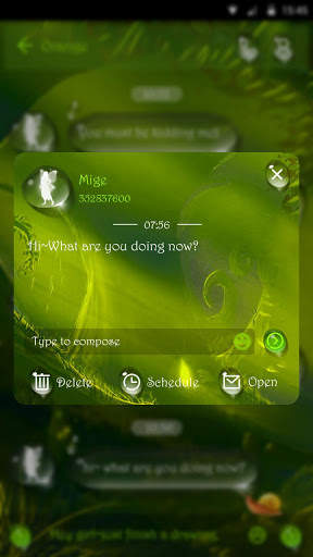 GO SMS PRO DRIP THEME screenshot 4