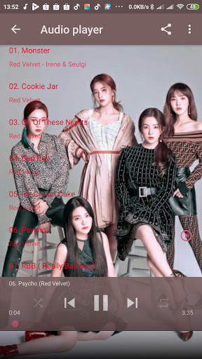 Kpop Song RED VELVET screenshot 4