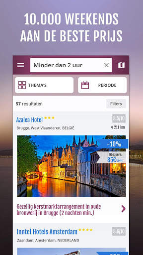 Weekendesk, Hotel+Activiteiten screenshot 1