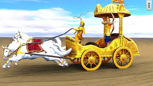 3D Krishna Arjuna Rath Live Wallpaper screenshot 2
