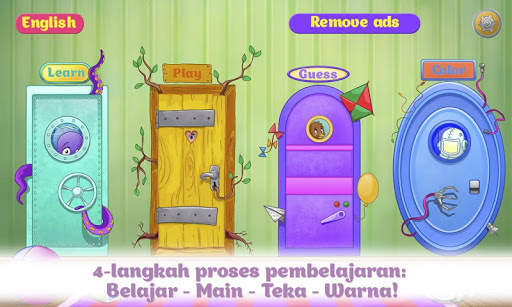 Warna kanak-kanak belajar screenshot 1