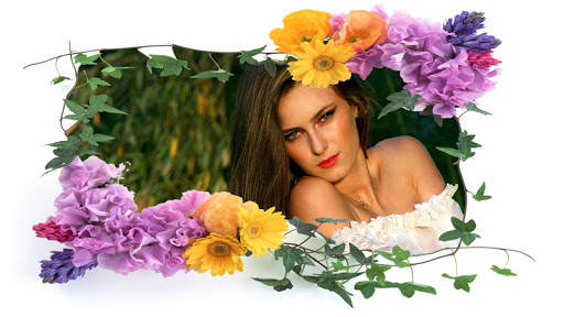 Beautiful Flower photo frames screenshot 2