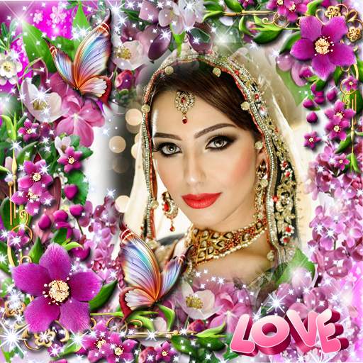 Lovely flower photo frame 1.2