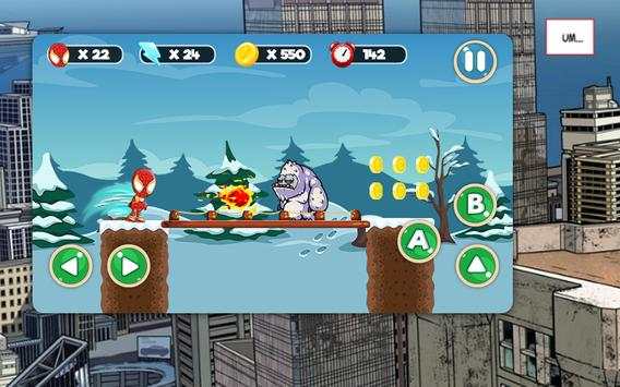 Iron Super Spiderman screenshot 4