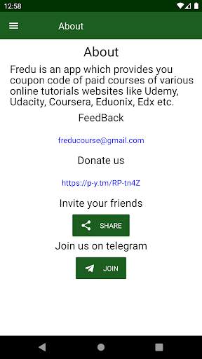 Fredu - Free Udemy Courses & Coupons скриншот 8
