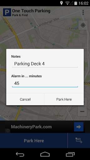 One Touch Parking (Car Finder) स्क्रीनशॉट 3