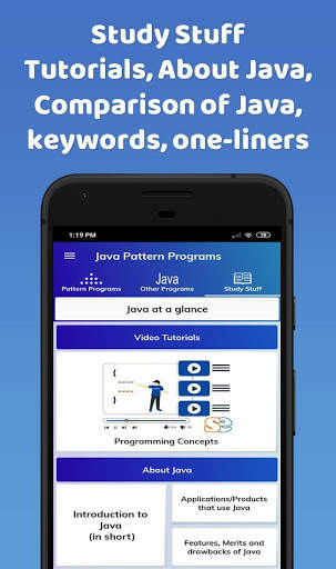 Java Pattern Programs Free screenshot 8