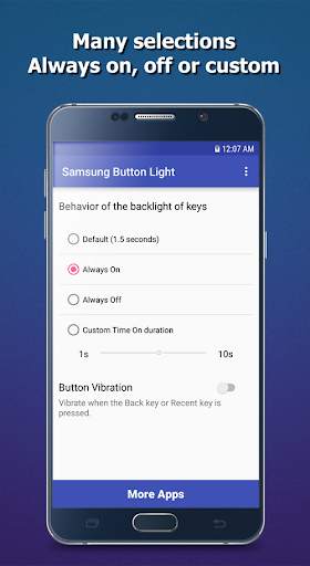 Galaxy Button Light & Vibration screenshot 3