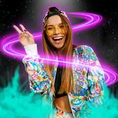 Neon Spiral Effect Photo Editor 1.1