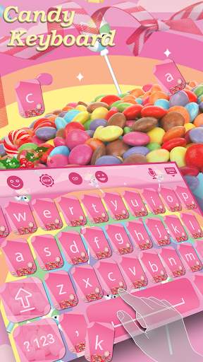 Candy Keyboard - Cute Candy Keyboard screenshot 4