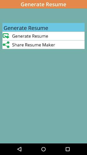 Instant Resume / CV Maker Free for Job Seekers screenshot 5
