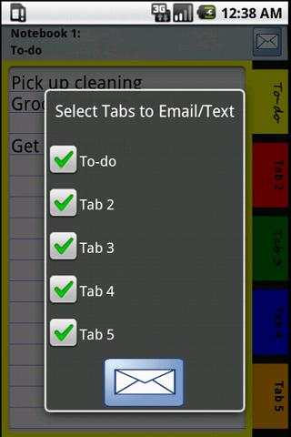 My Binder: Tabbed Notes screenshot 7